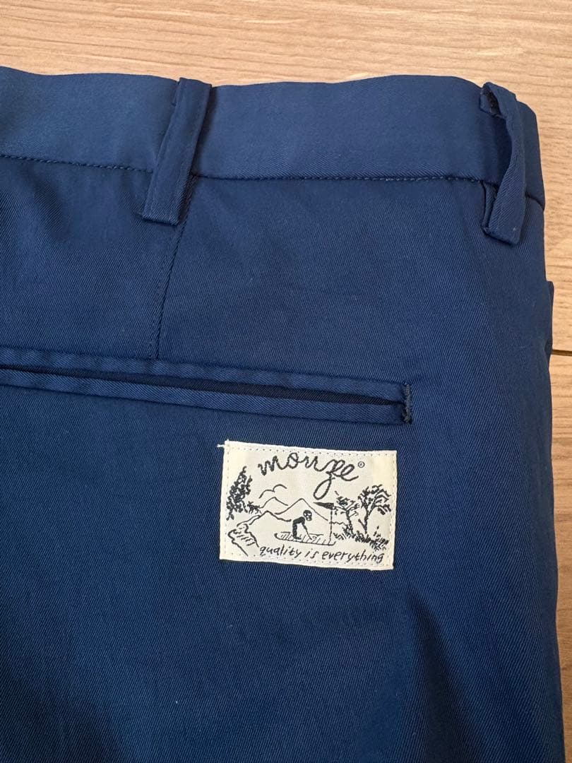 monzee ネイビー パンツ サイズ