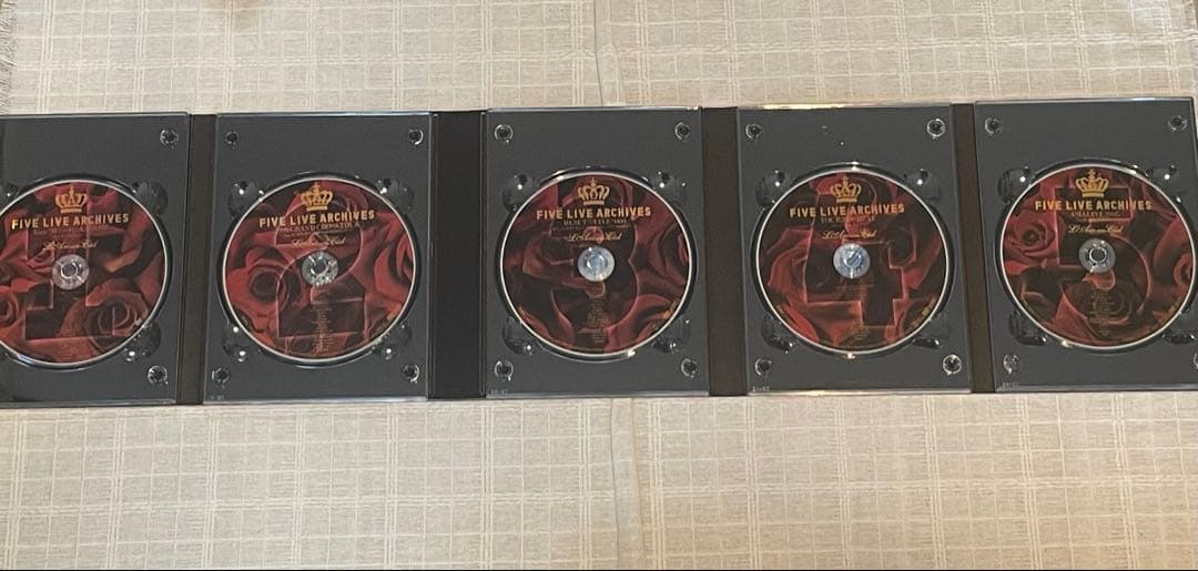 L'Arc～en～Ciel/FIVE LIVE ARCHIVES〈完全生産限定盤