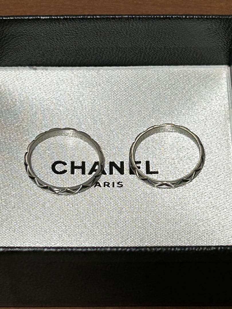 チェルシー　CHANEL 指輪　マトラッセラフィネマリッジリング