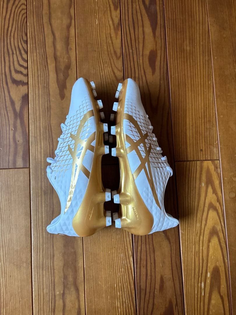 asics メナス4 フットボールシューズ ホワイト