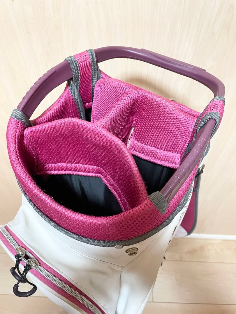 ping G Le キャディバッグ ホワイト/ピンク