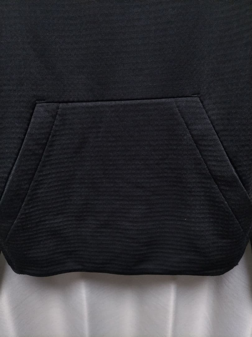 ブリーフィング　ゴルフ　プルオーバー　パーカー　黒　グリットフリース