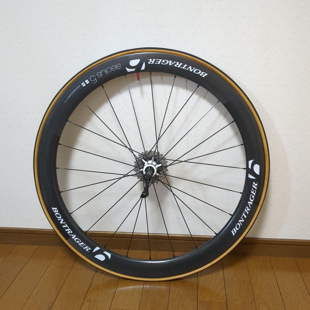 ボントレガーアイオロス 5 チューブラー前後タイヤホイールセット