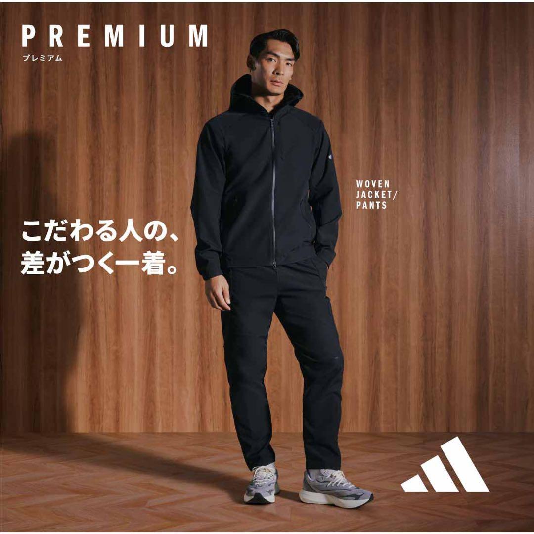 新品　アディダス　PRE ウーブン フルジップパーカー パンツ　上下　ゴルフ
