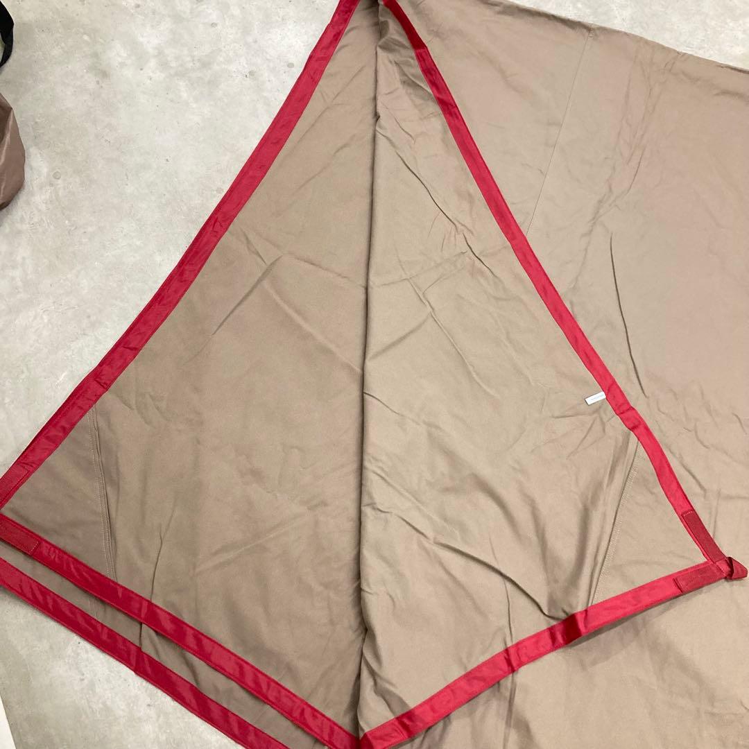 【美品】テンマクデザイン　焚火 タープ コットンヘキサ M