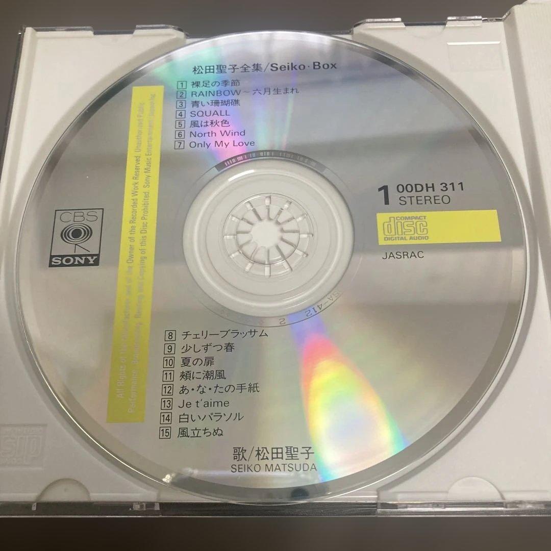【美品】松田聖子全集Seiko Box 4枚組CD