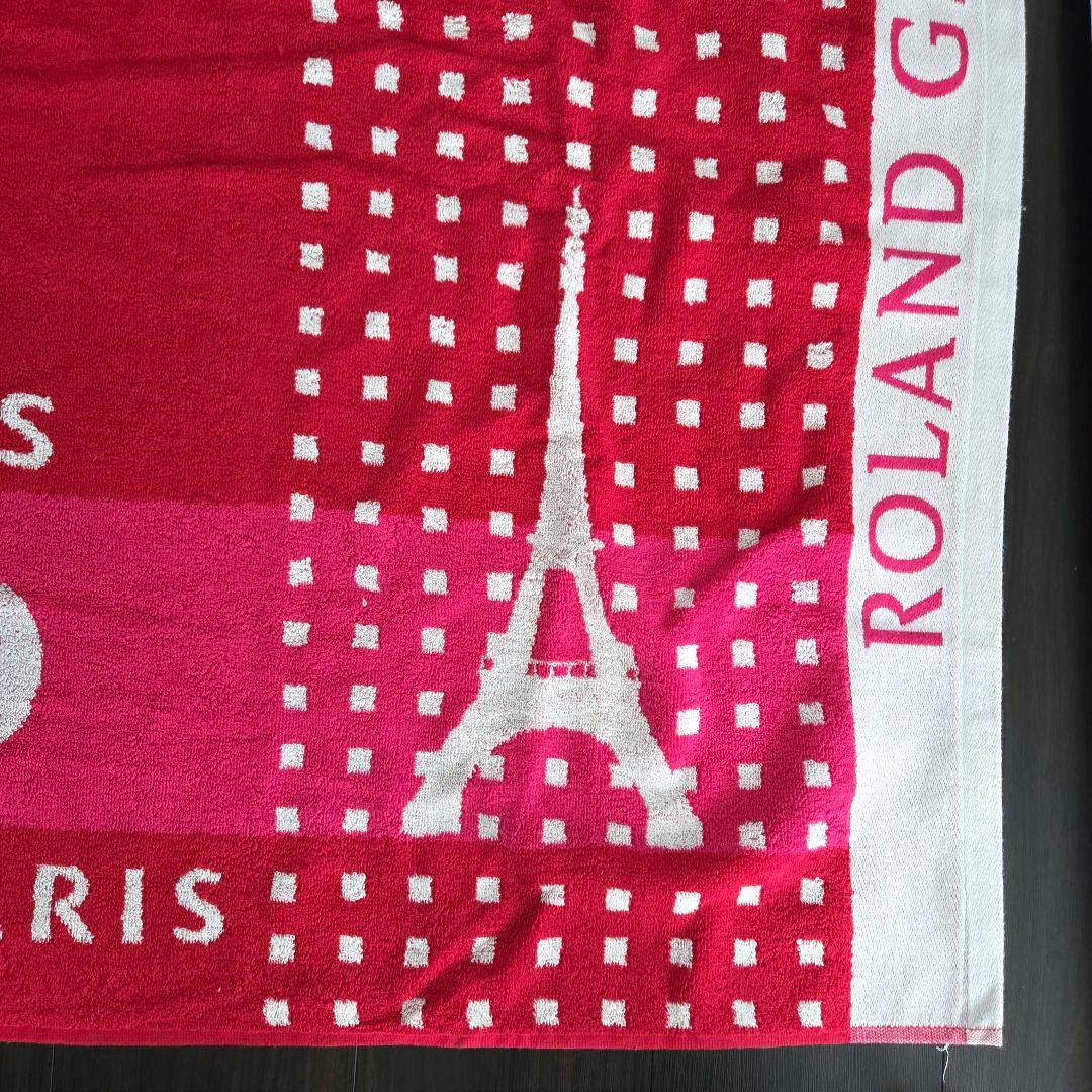 セール✨特大新品2009ローラン・ギャロス全仏エッフェル塔 カップバスタオル