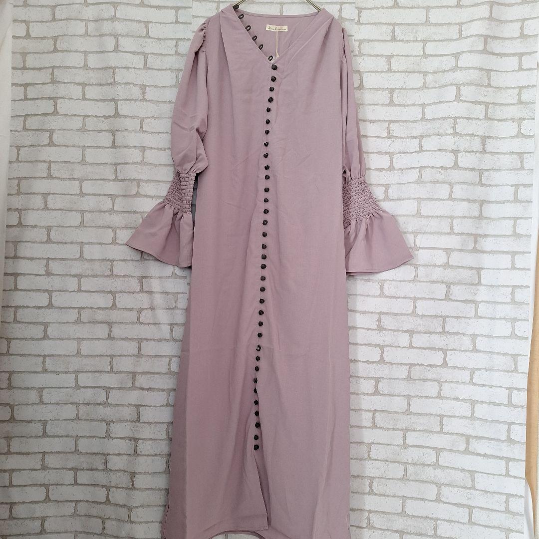 Three Four Time　エニーボタンワンピース　春色