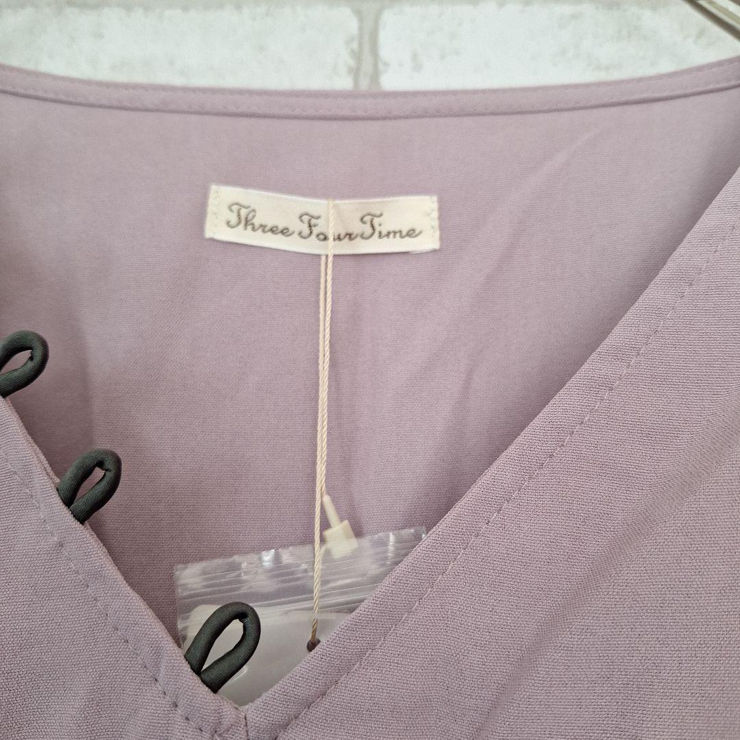 Three Four Time　エニーボタンワンピース　春色