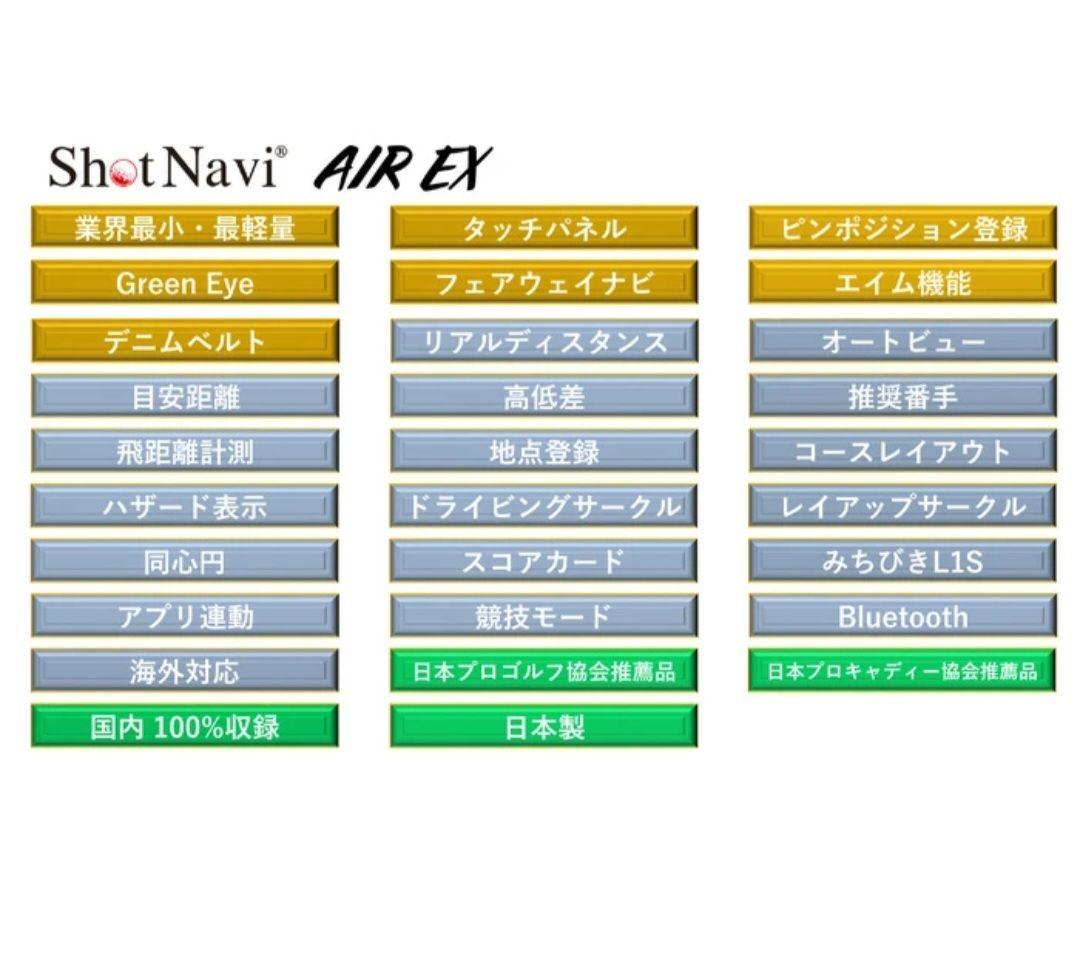 Shot Navi GPSナビ ウォッチ ２回使用
