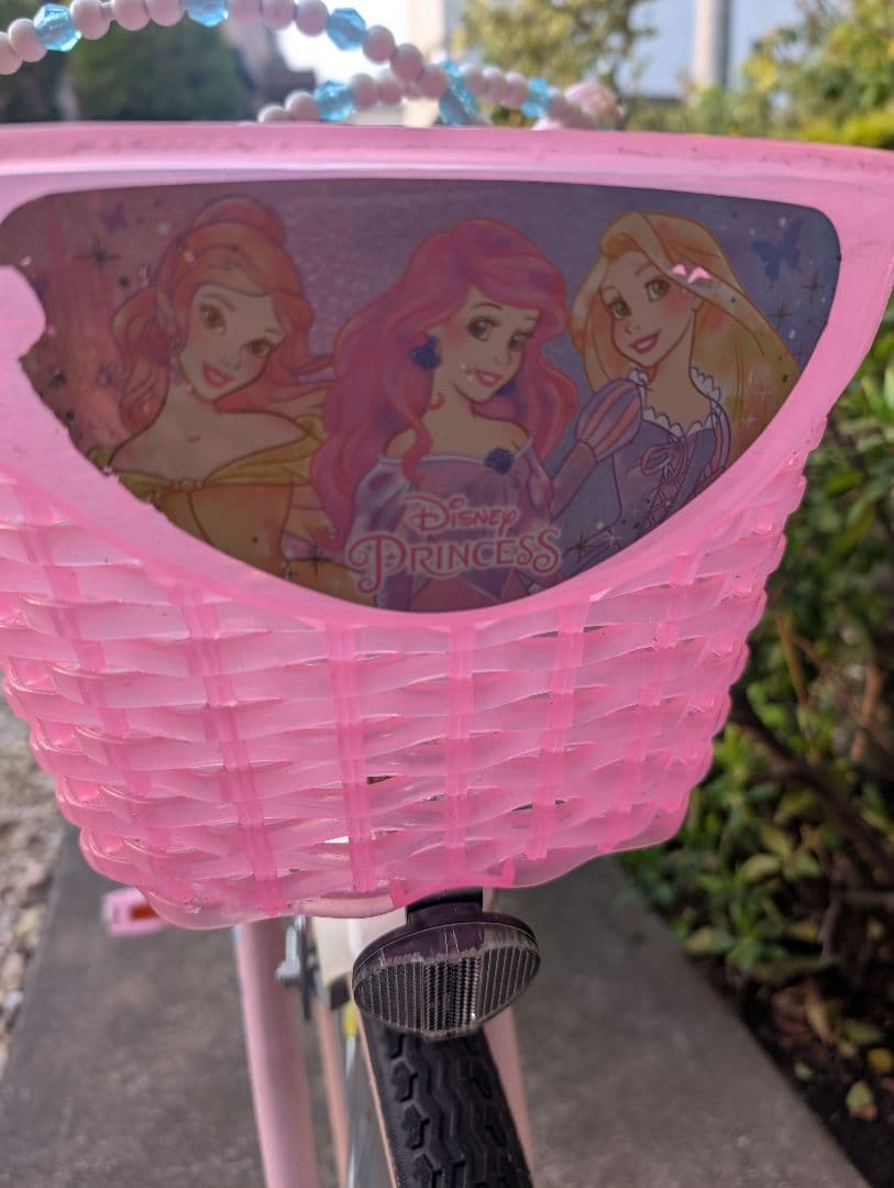 【直接取引】自転車　18インチ　プリンセス　ディズニー　幼児