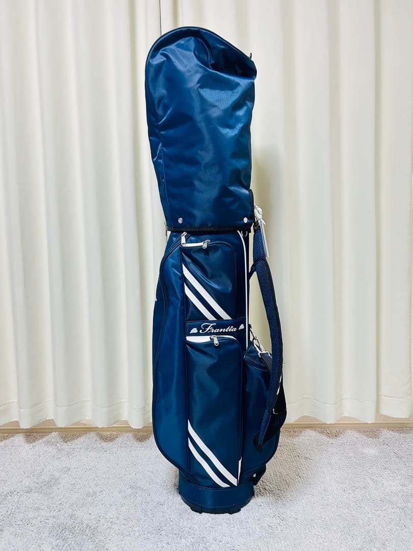 【美品】Frantia レディース ゴルフセット 8本 フランティア バッグ付き