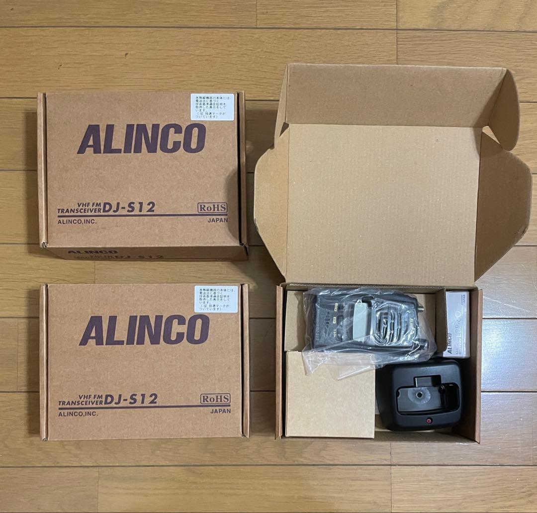 〈美品〉ALINCO DJ-S12 VHF FM TRANSCEIVER 1台