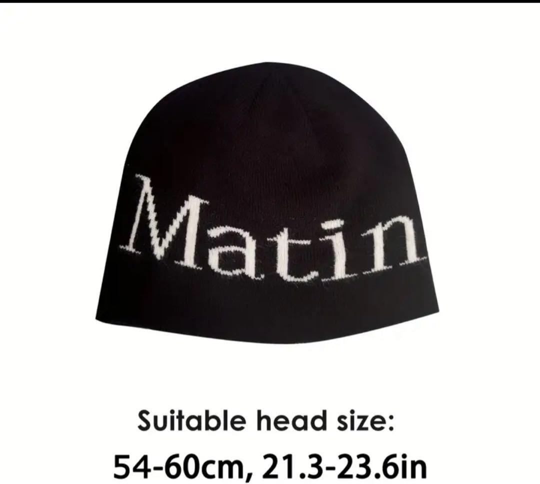 2点セット!! Matinkim ビーニー ブラック グレー