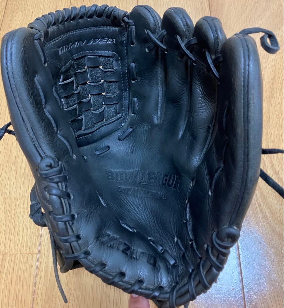 ミズノ　ビューリーグ　赤ビュー　軟式　内野用