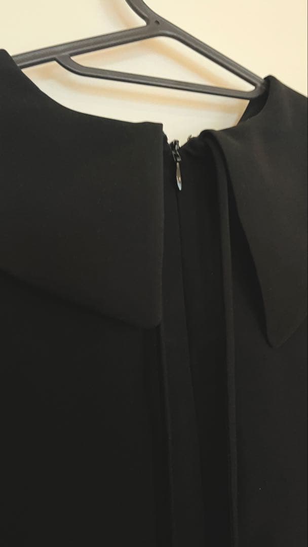 エンフォルド　2022ss PEツイル アシンメカラーブラウス