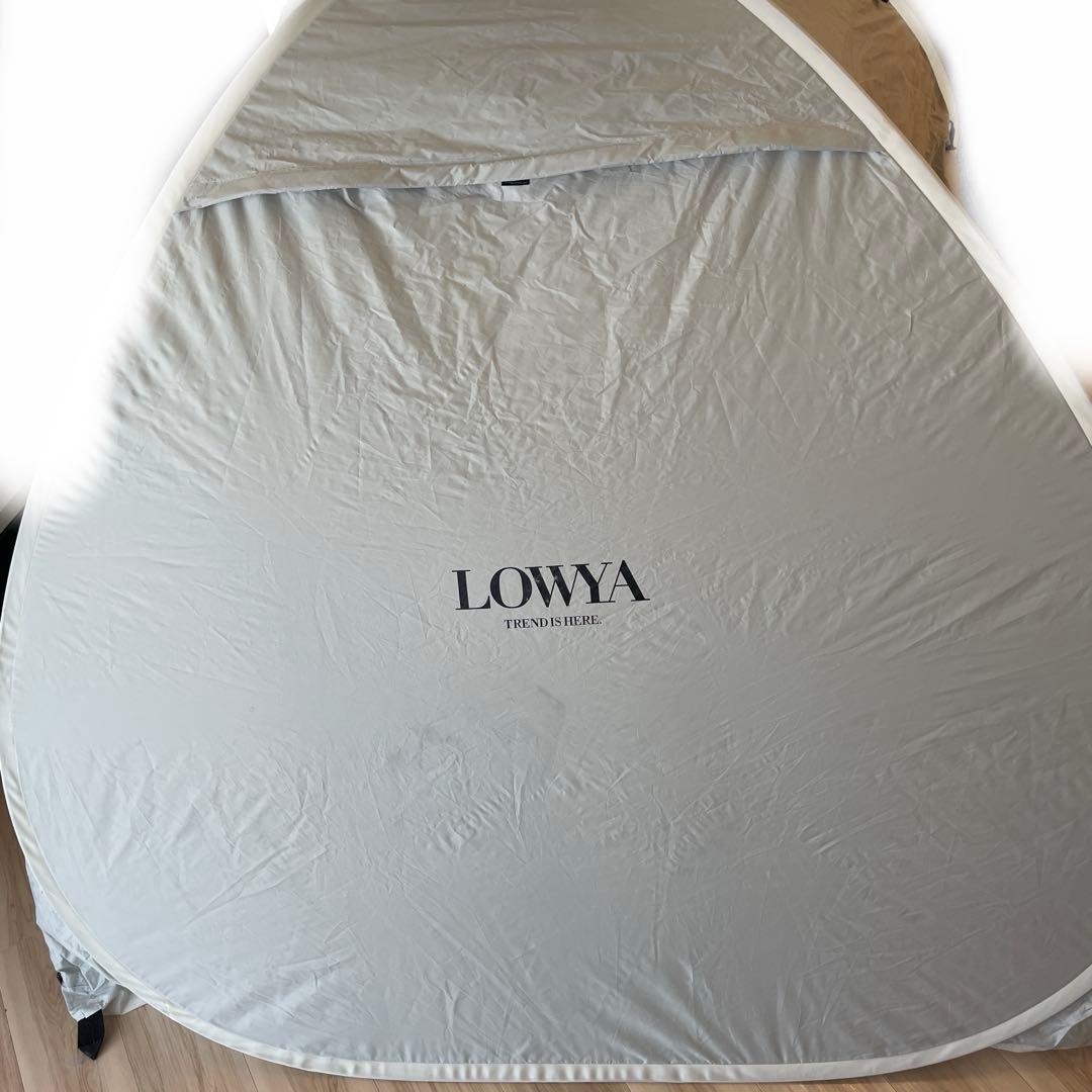 LOWYA 完売モデル ロウヤ ポップアップテント キャンプ 200 中古