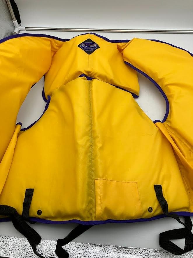 【未使用】Goldfeelinｇ反射板付きライフジャケット　3個セット