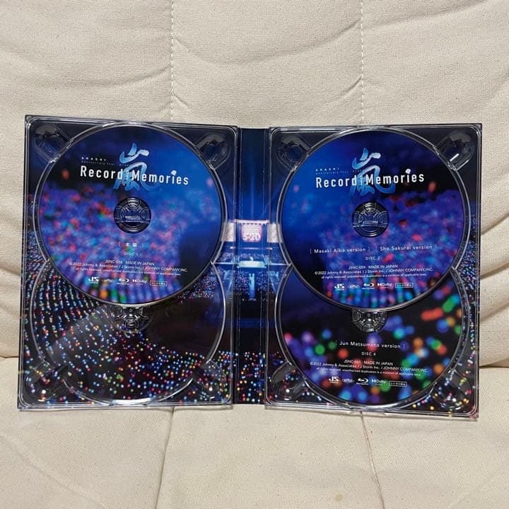 嵐 ファンクラブ限定盤 Record of Memories Blu-ray
