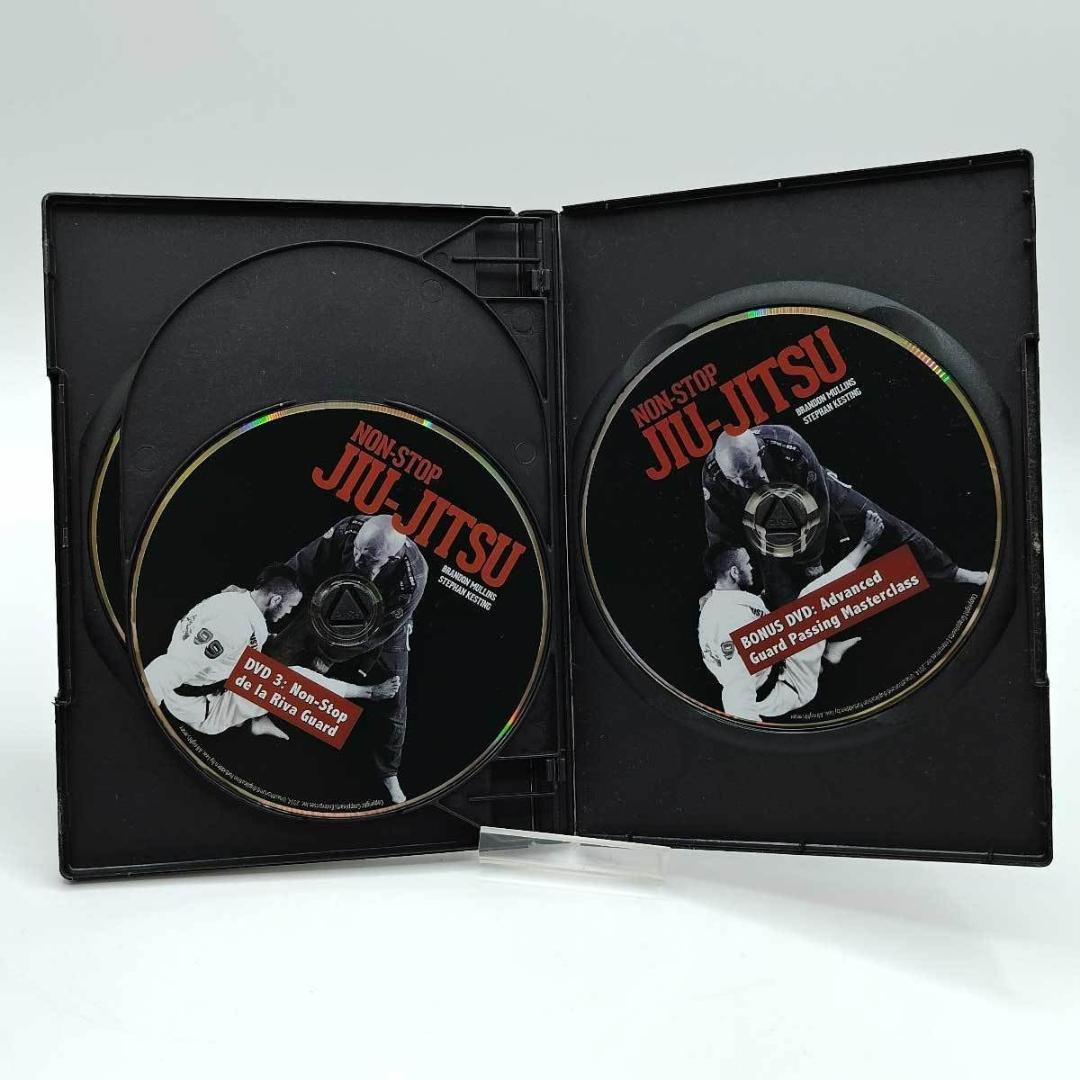 柔術DVD Non-Stop Jiu-Jitsu Sケースティング＆Bムリンス
