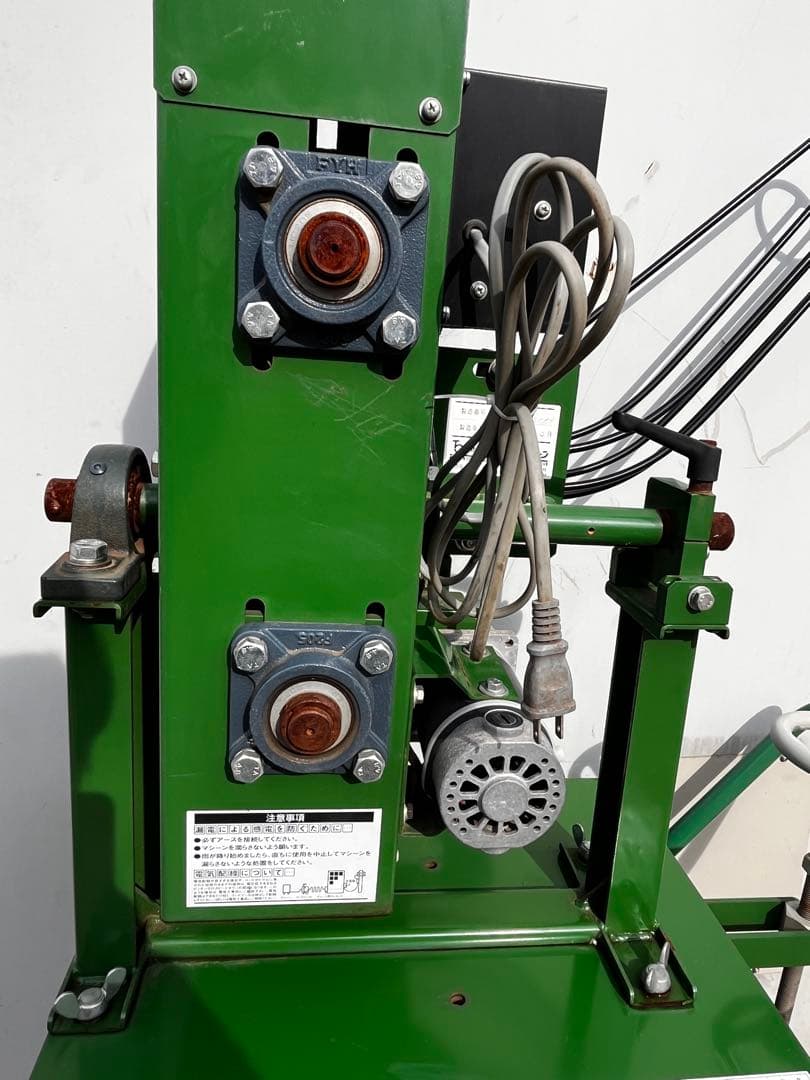 バッティングマシン 二重ホイール