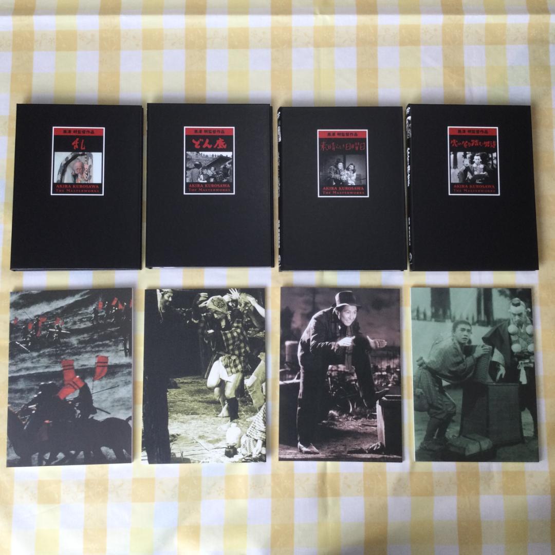 黒澤明 The Masterworks DVD-BOX 3巻セット／中古★美品