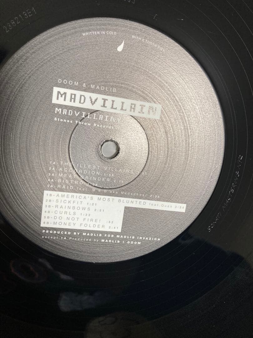 MF DOOM Madvillainy Madvillain LP レコード