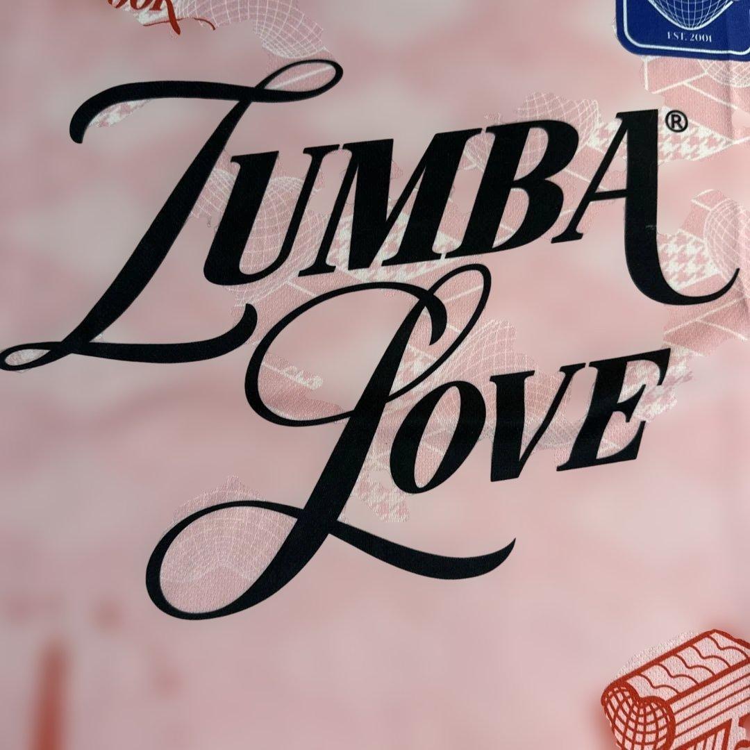 ZUMBA 新作 Valentineサッカーシャツ　Lサイズ
