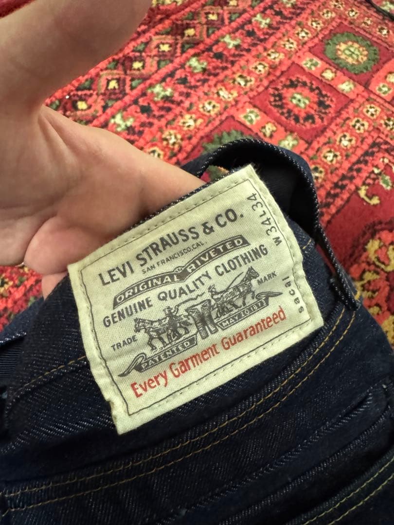 sacai × Levi's デニムパンツ ハンガー付き！