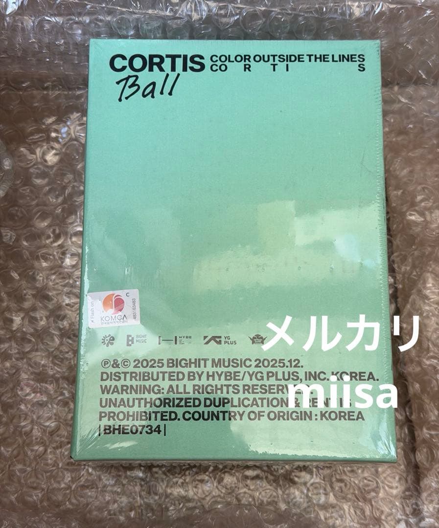 CORTIS Ball ver. ボール ver コルティス 公式品　新品未開封