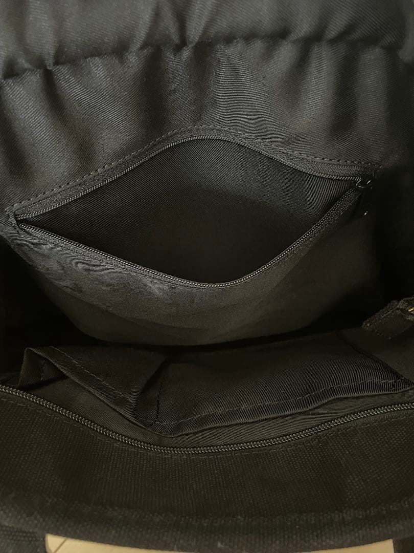 ジェイリンドバーグ　ゴルフ　キャンバストートバッグ 黒/白