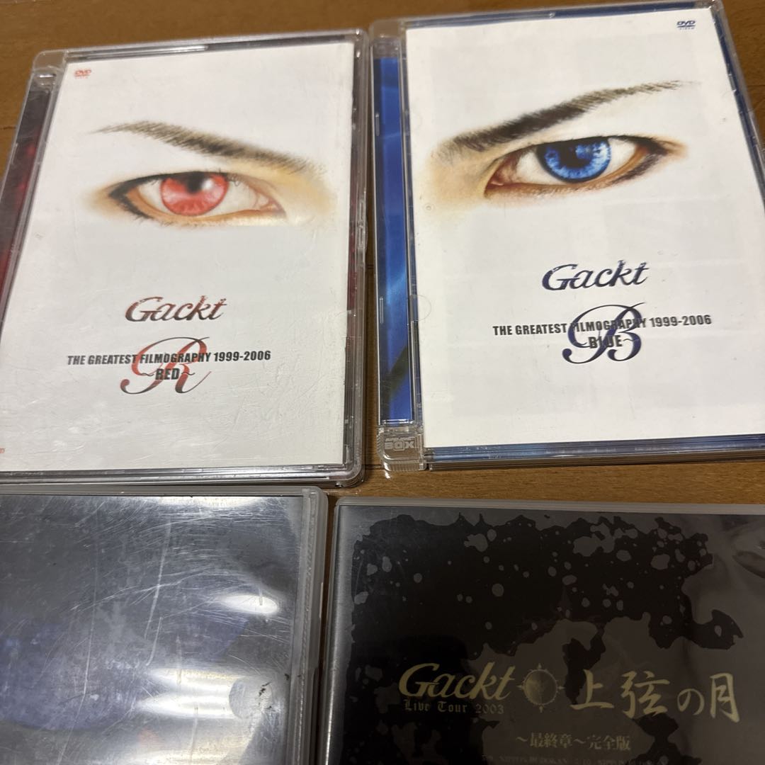 GACKT DVDまとめ売り