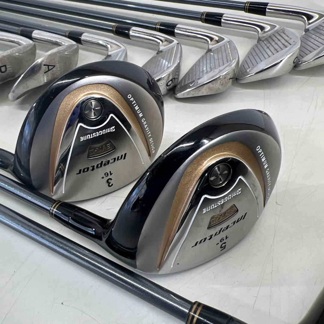 BRIDGESTONE inceptor メンズ ゴルフクラブ セット 12本