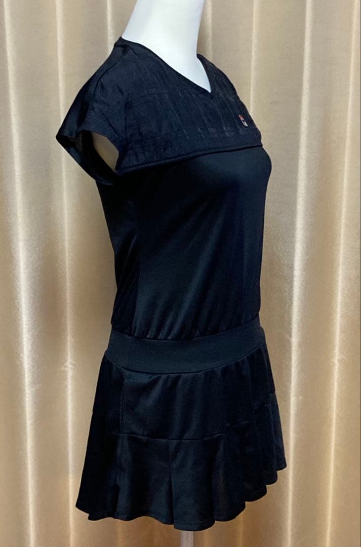 FILA ブラック テニスワンピース　M