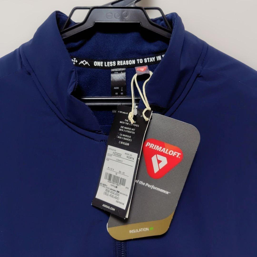 タグ付き新品 アディダス ゴルフ フルジップ ベスト