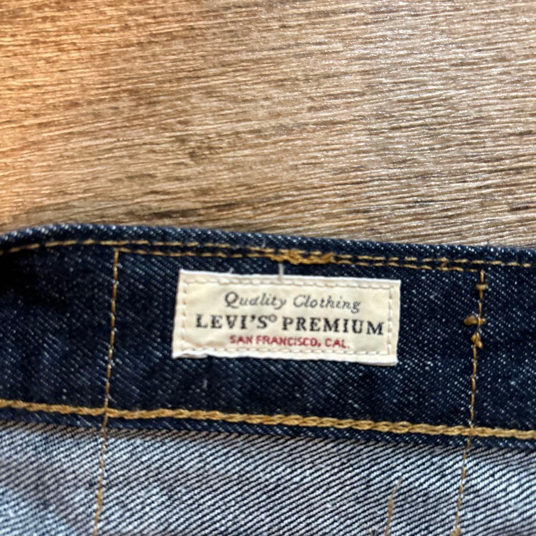 リーバイス　501セルビッチデニム　ボタンフライ