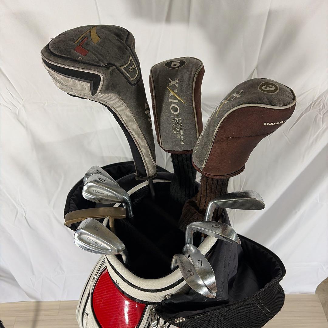 初心者おすすめ☆メンズ ゴルフクラブセット☆ゼクシオ☆キャディバッグ付