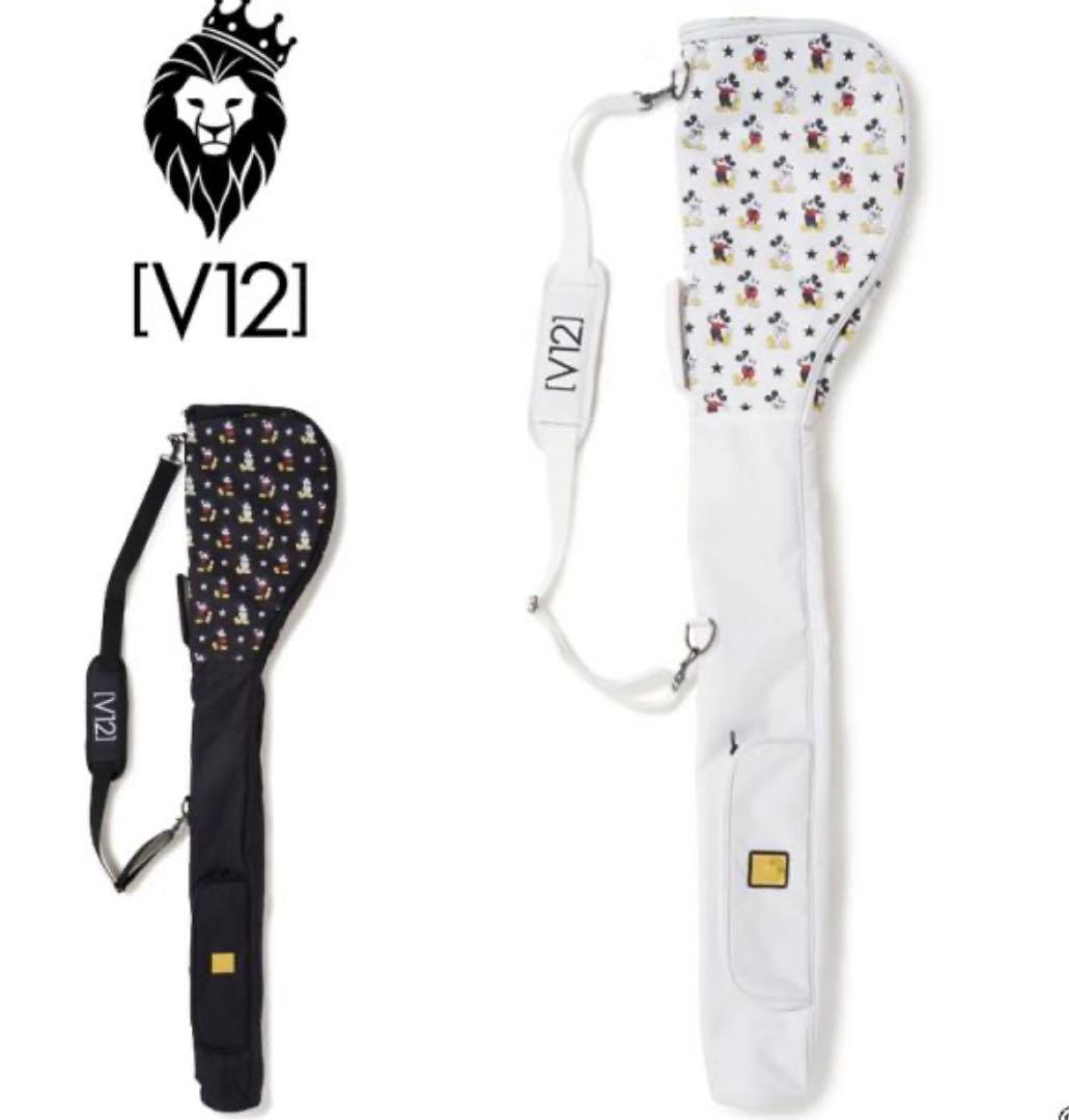 V12ミッキーマウス soft case新品ブラック/タグ付き