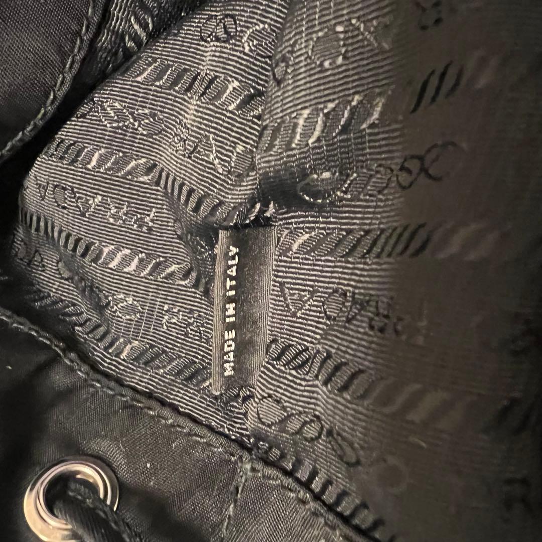 PRADA⭐︎巾着バック⭐︎ブラック⭐︎美品