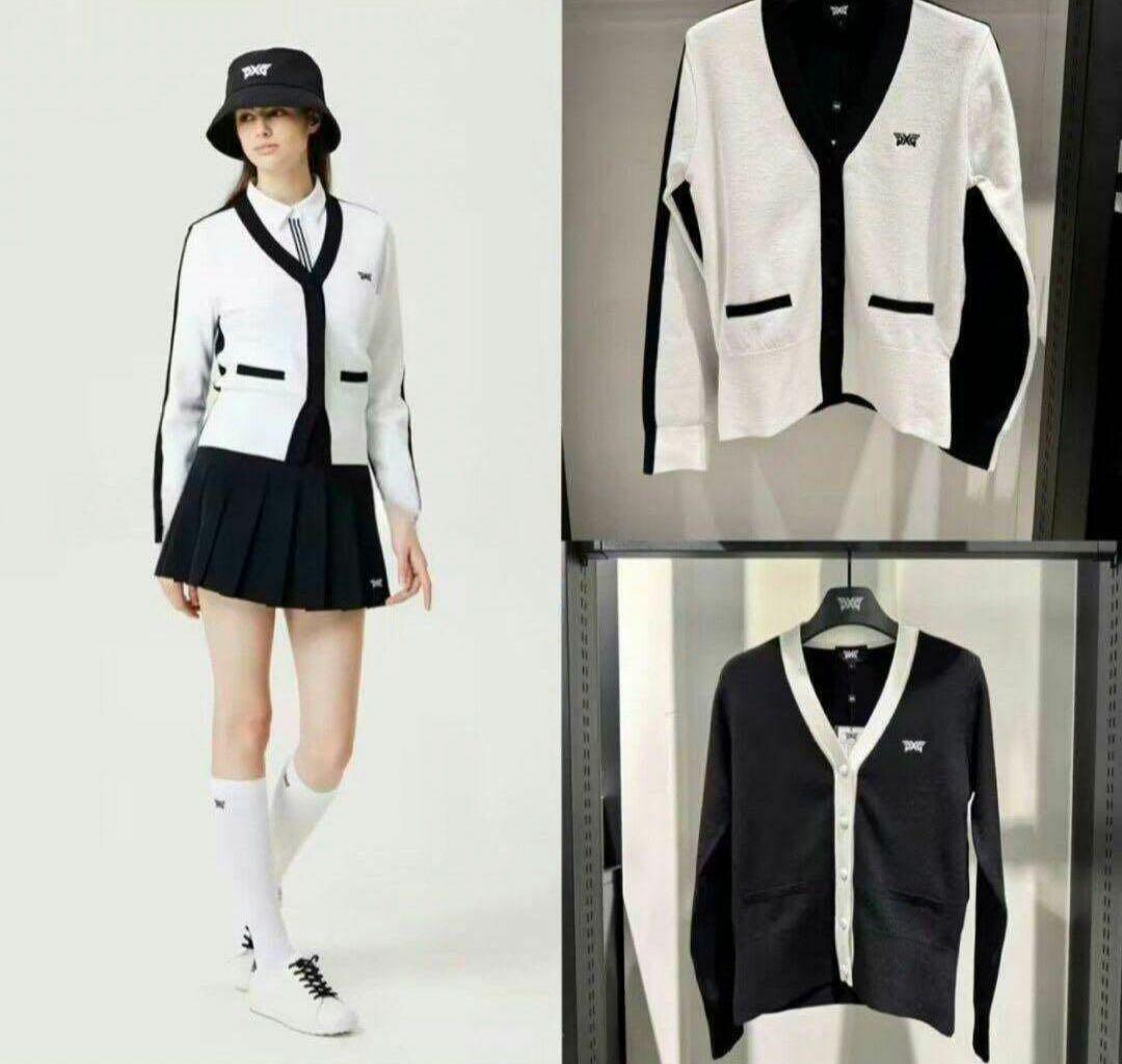 カーディガン PXG ゴルフ ウェア レディース秋冬春人気