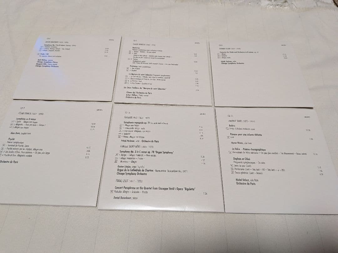 16枚組　The art of DANIEL BARENBOIM