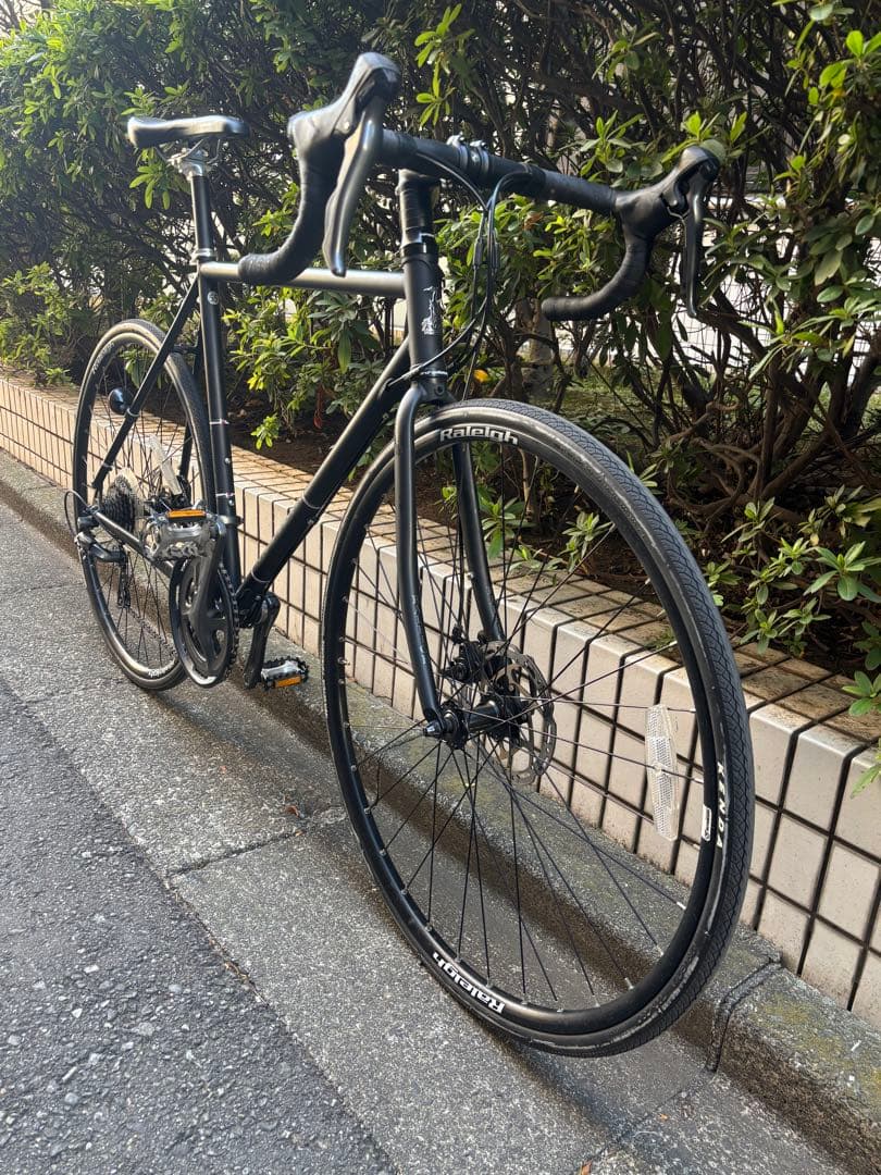 【極美品】RALEIGH Carlton サイズ55 ディスク ロードバイク