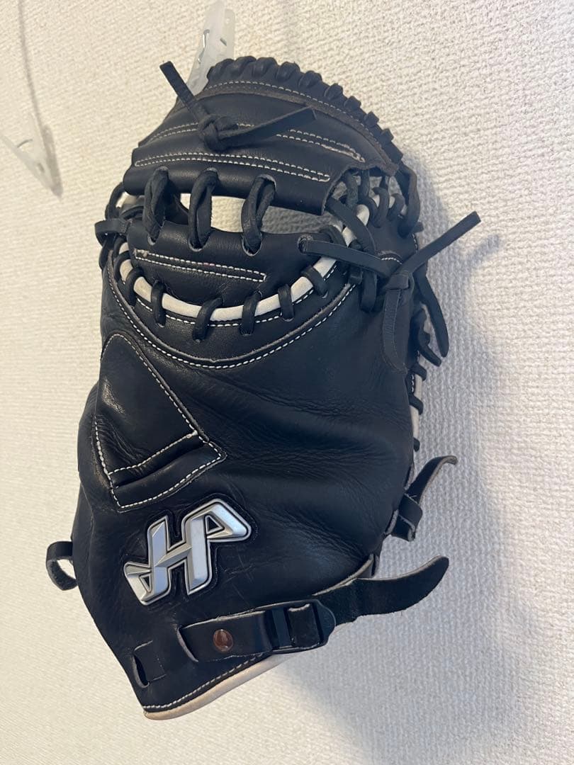 ハタケヤマ　ゴールドオーダー　硬式ミット　刺繍なし