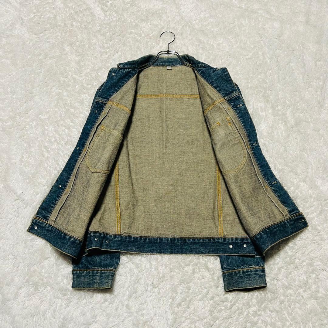 希少 美品 廃盤品 オールドユニクロ デニムジャケット 1st 大戦モデル XL
