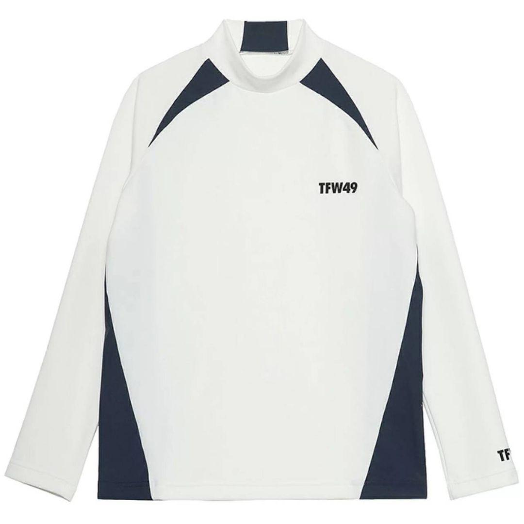 メンズウェア TFW49 SIDE PANEL LONG SLEEVE MOCKNECK T