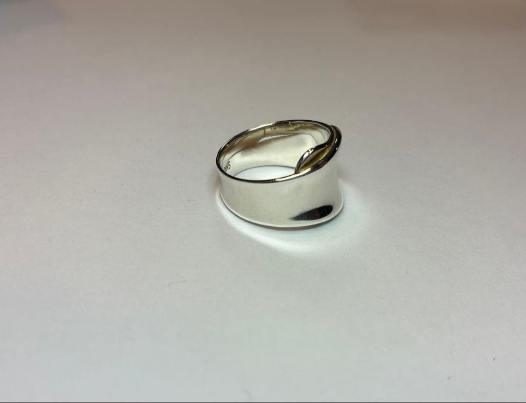 SMELLY フラットロールリング　現行品　silver925