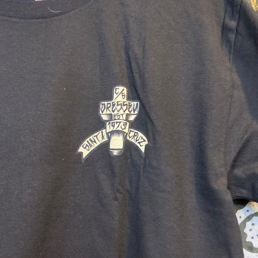SANTA CRUZ DRESSEメンズスケートTシャツ Mサイズ