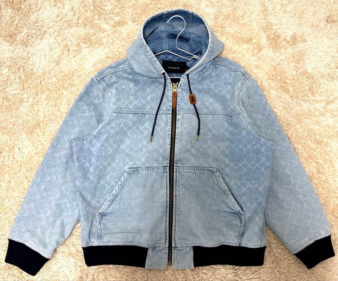 美品✨COACH コーチ シグネチャー デニム ジャケット