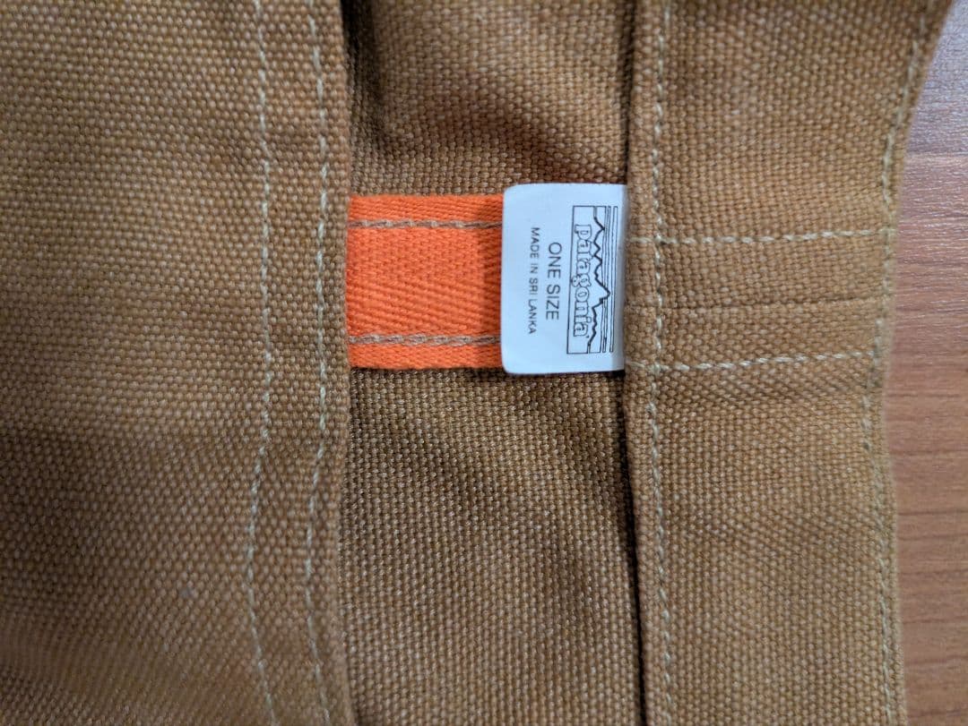 パタゴニア　オールシーズンヘンプキャンパスエプロン