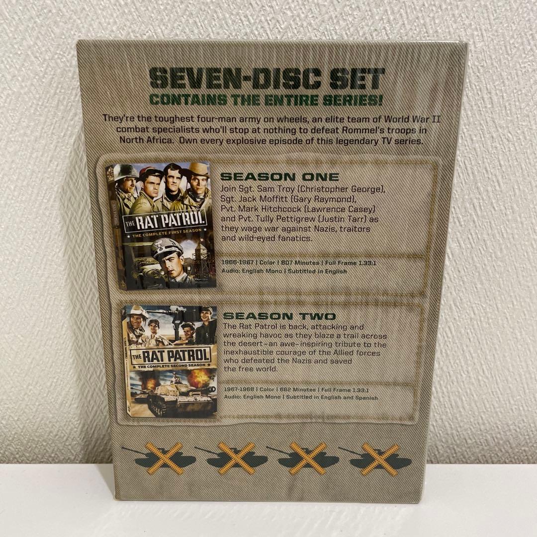 【激レア】 【輸入盤】 ラット・パトロール シーズン1&2 DVD BOX